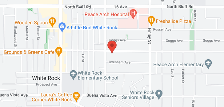 map of 15430 THRIFT AVENUE